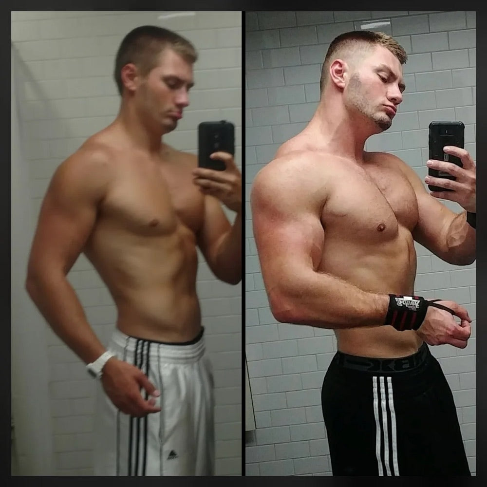 Client transformation 8 — before and after coaching with Eric TenBrink