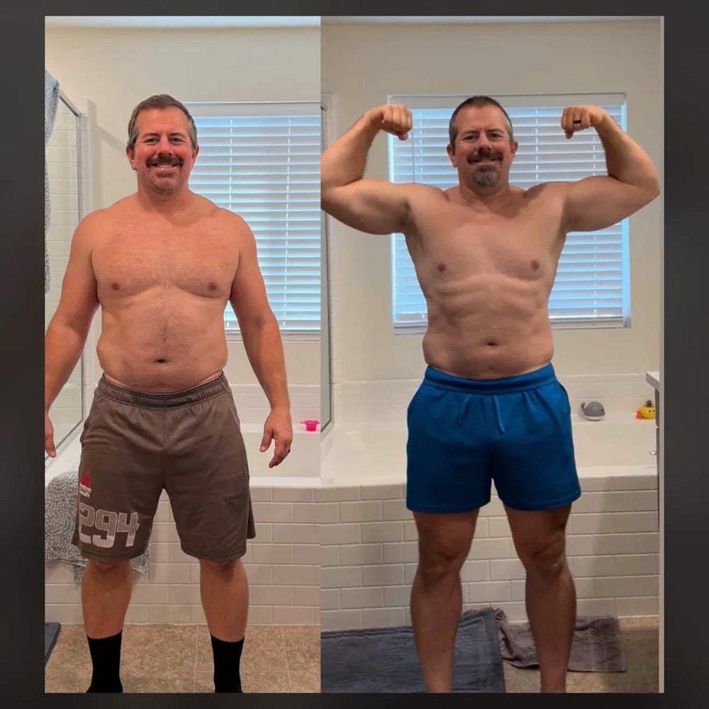 Client transformation 10 — before and after coaching with Eric TenBrink